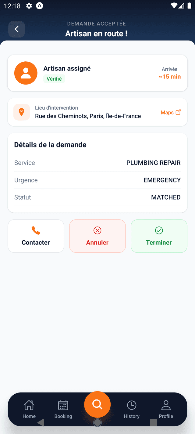 Un artisan accepte - 1